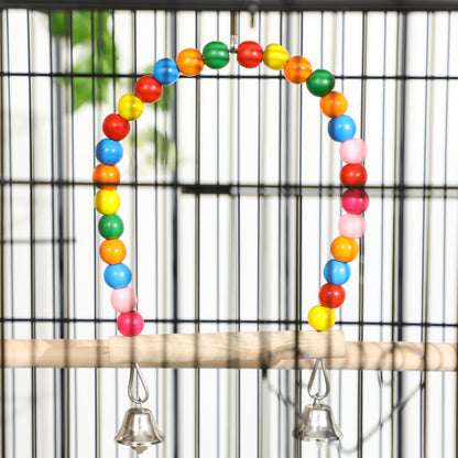 Pawhut Jaula Para Pájaros Con Ruedas 79x49x133 Cm Pajarera Metálico Negro_3