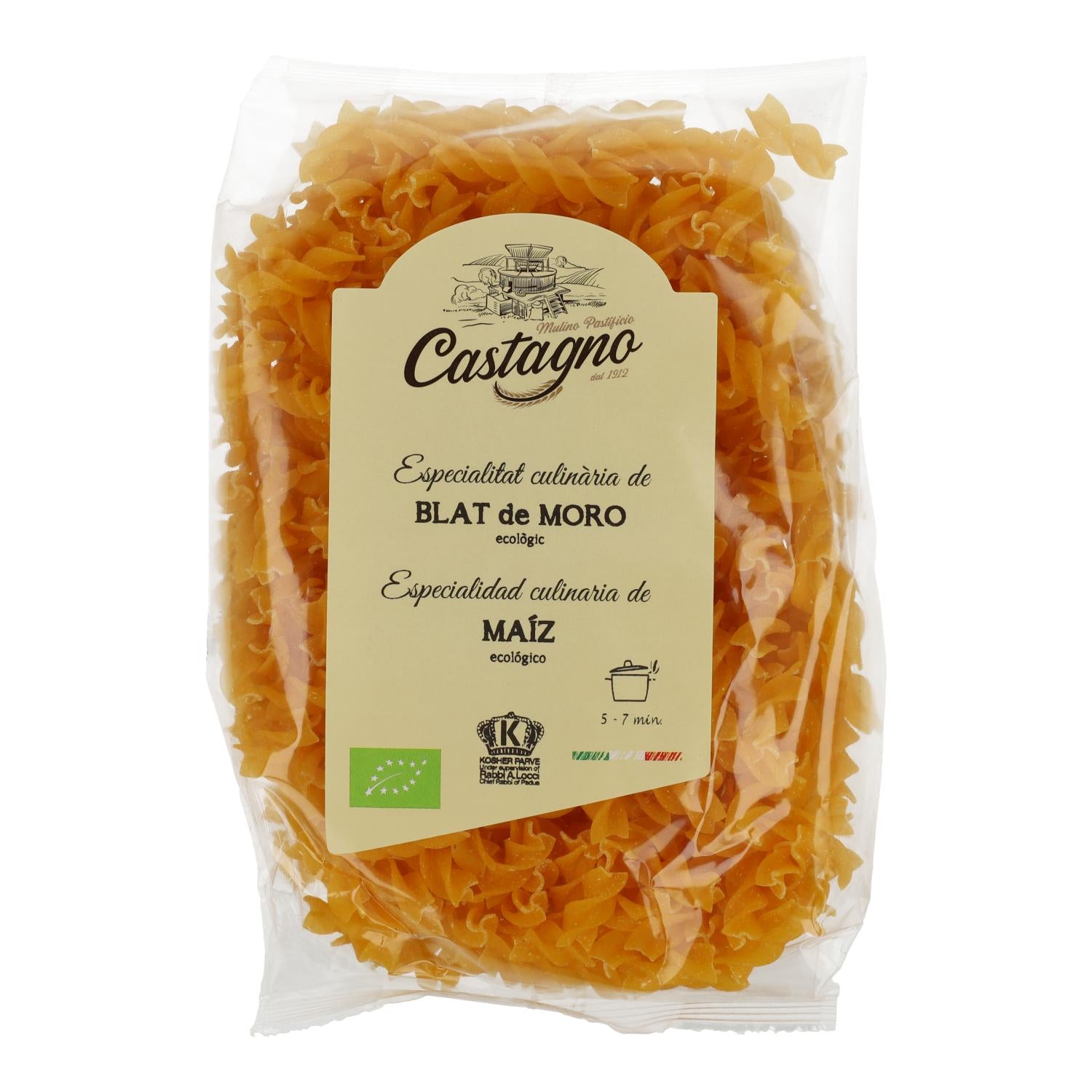 Espirales Maíz ECO Castagno 250 g