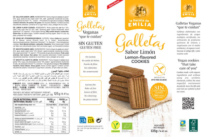 Galletas Sabor Limon "sin Azucares Añadidos" 125 Gr._1