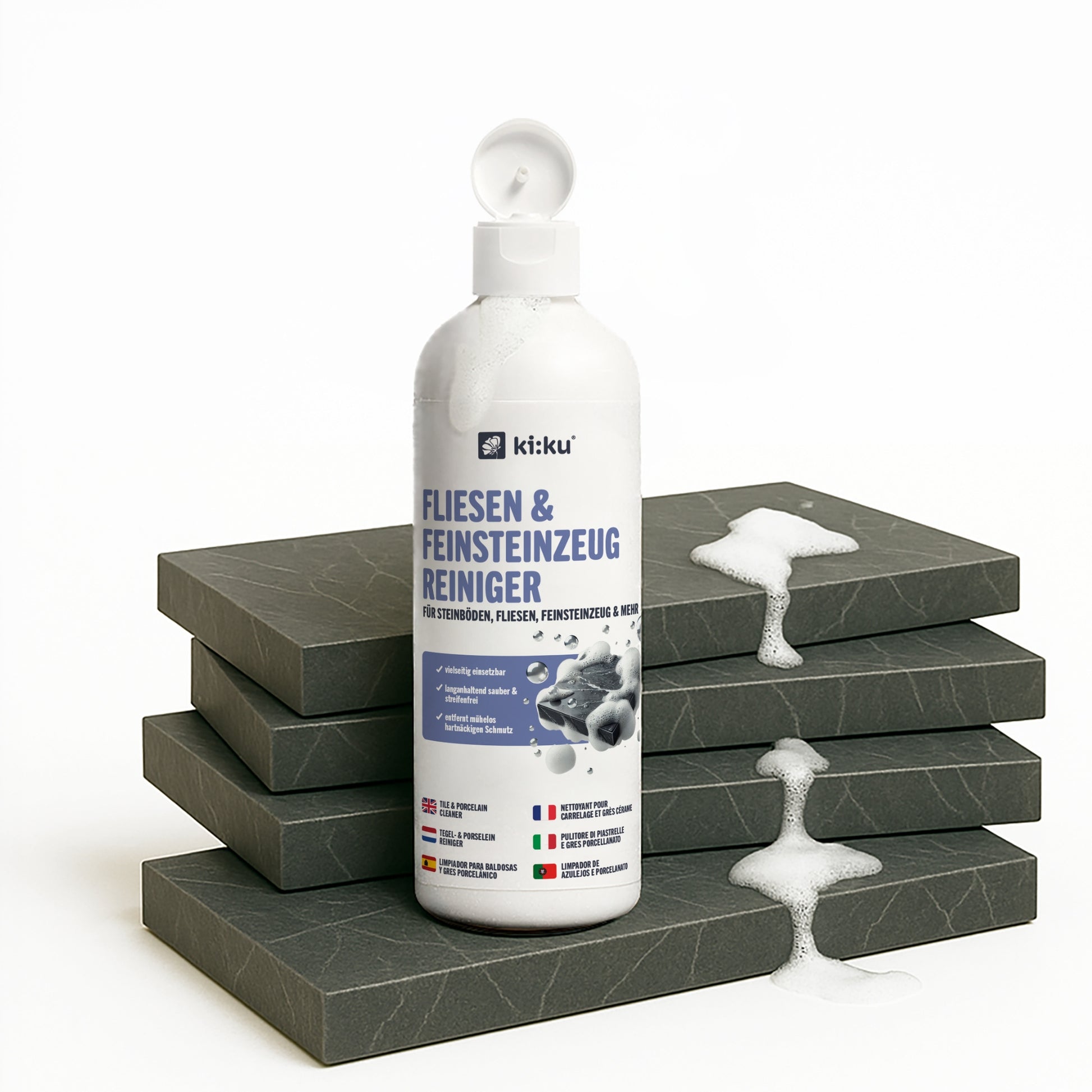 Limpiador Para Azulejos Y Gres Porcelánico - Ki:ku - 500 Ml_0