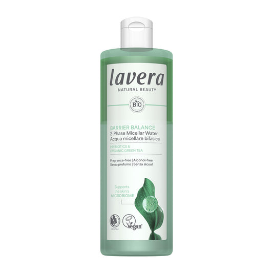 Agua micelar bifásica barrier balance Lavera 400 ml