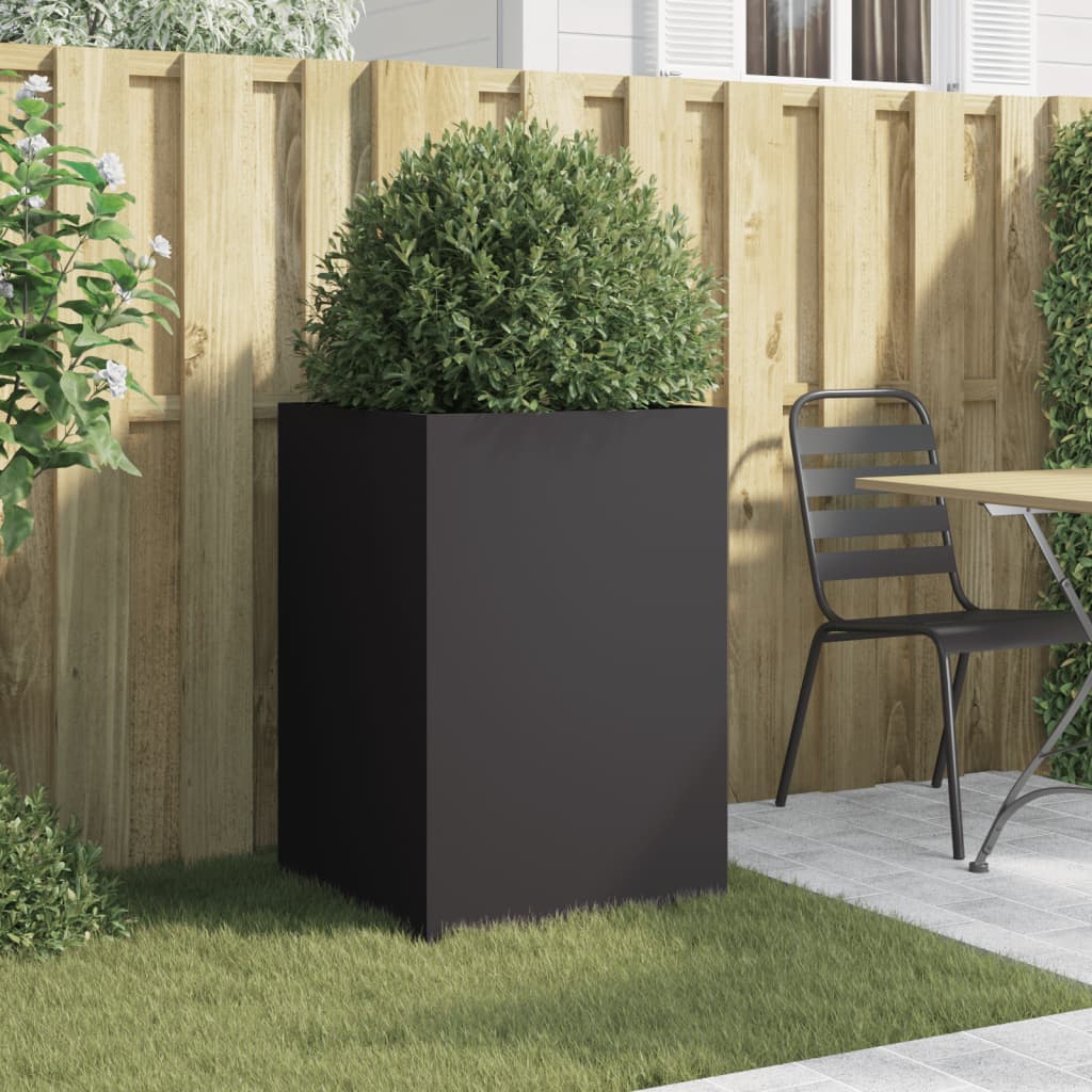 Jardinera Acero Negro 52x48x75 Cm_2