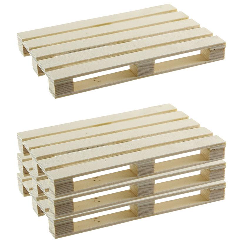 Posavasos De Palets De Madera 4 Unidades