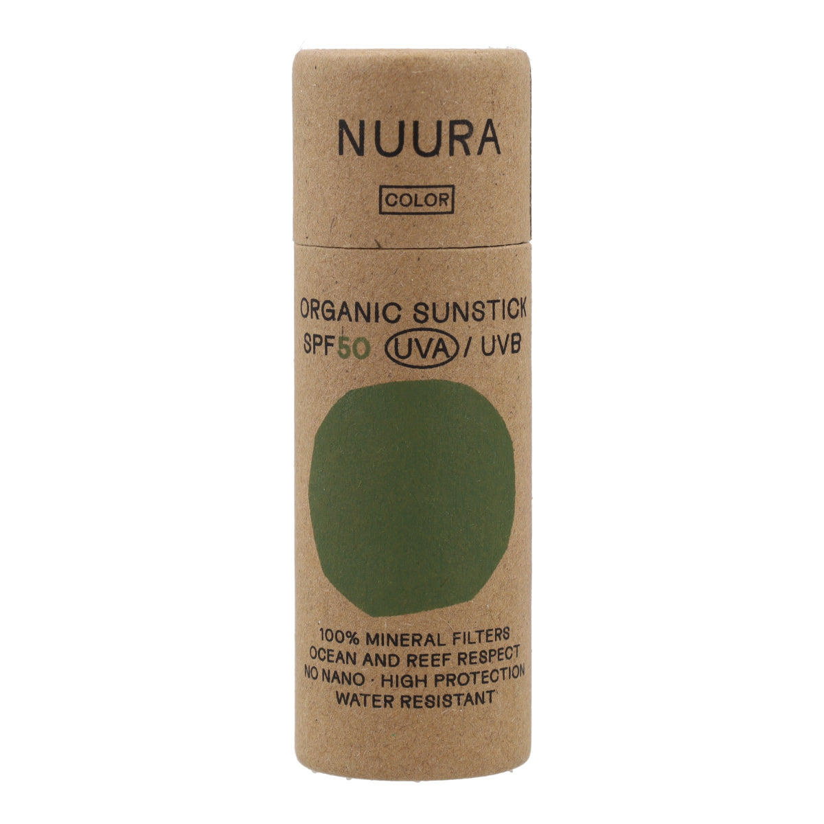 Protector Solar Facial con Color SPF50 Stick Nuura 18 ml