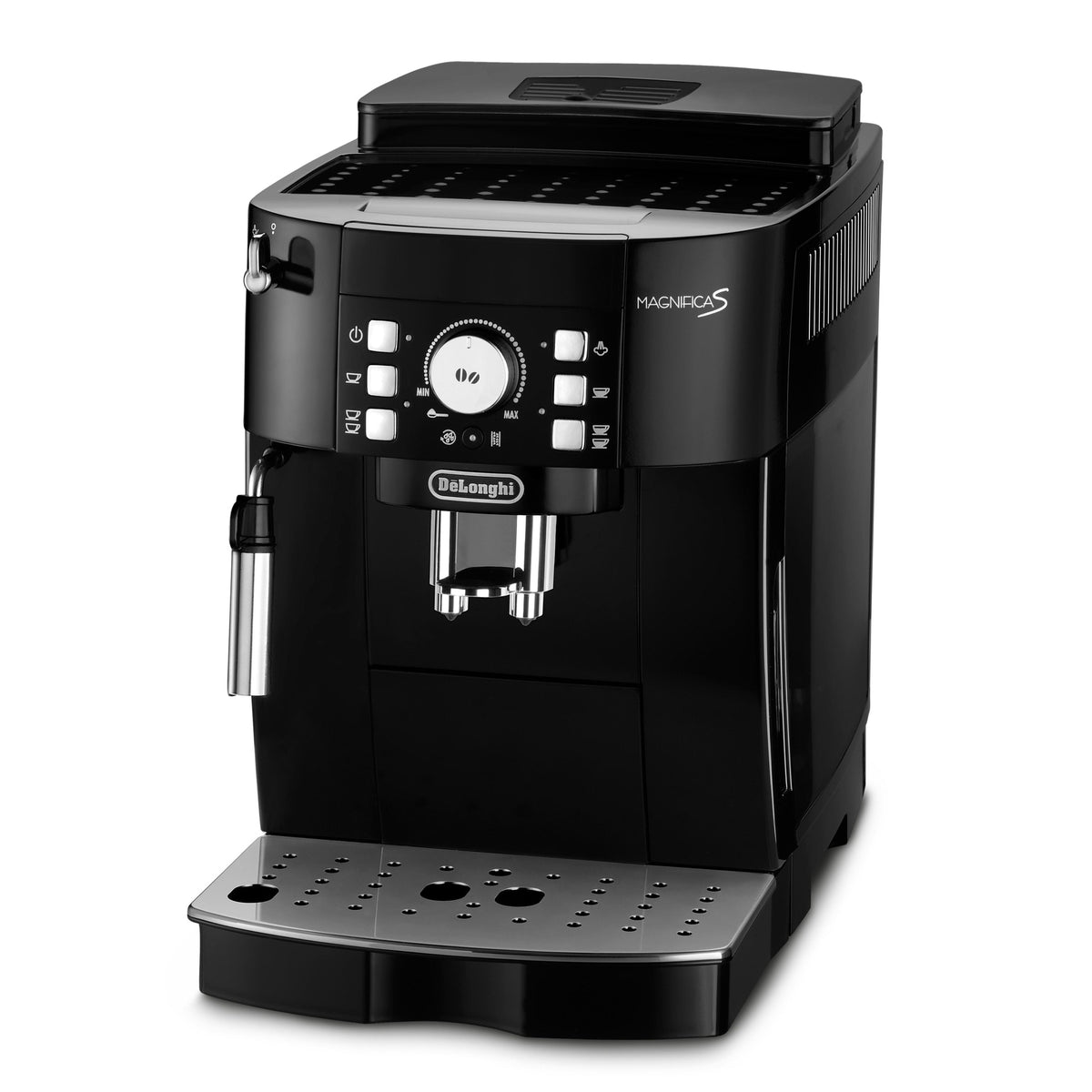 Delonghi Cafetera Superautomática Magnifica S ECAM21.117.B con sistema Cappuccino y molinillo incorporado