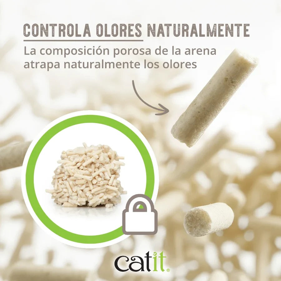 Arena Guisante aroma Lavanda Go Natural! 5,6 kg Catit