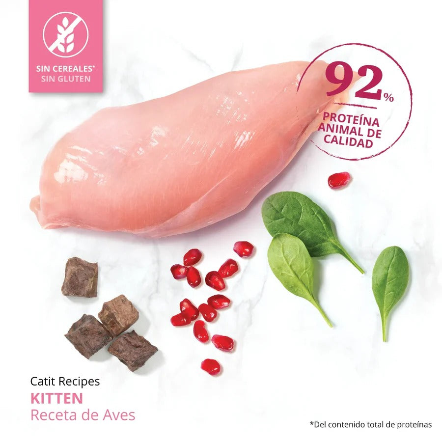 Pienso para gatitos con pollo Recipes 2 kg Catit