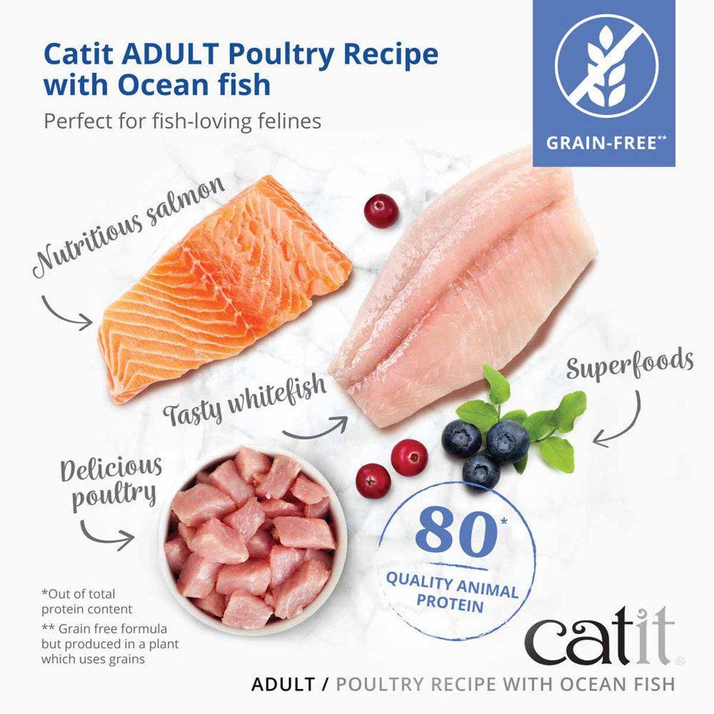 Pienso para gatos adultos con pescado de mar Recipes 400 g Catit