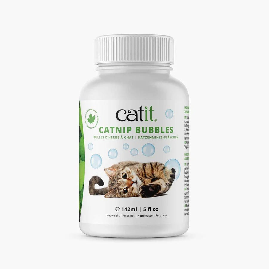Burbujas con hierba gatera Catnip 142 ml Catit
