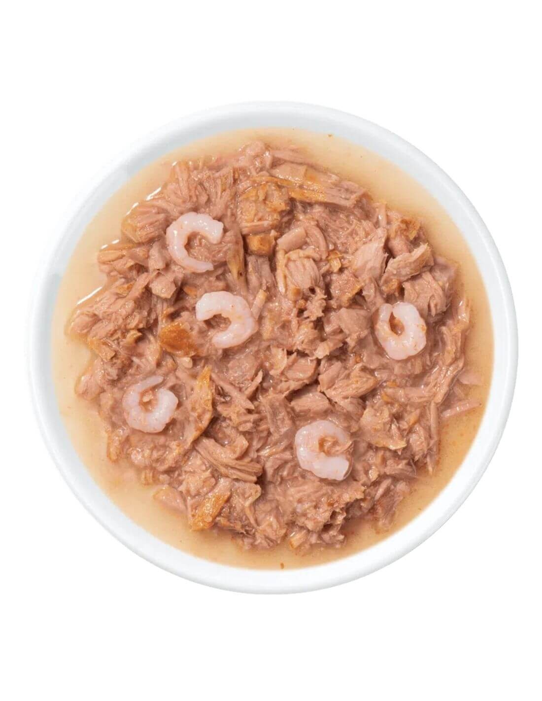 Comida húmeda para gatos Fillet atún con gambas en caldo Cuisine 75 g Catit