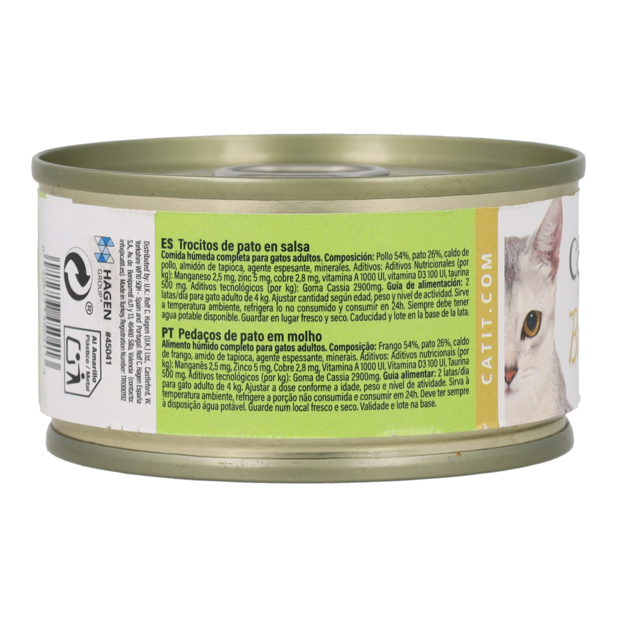 Comida húmeda para gatos Bites de pato Cuisine 75 g Catit