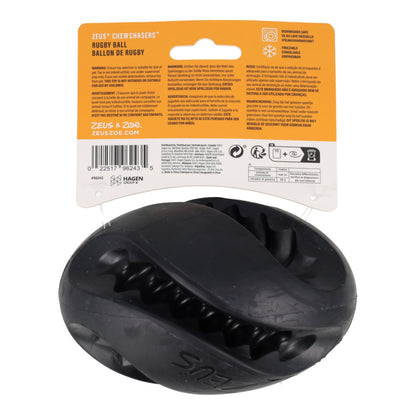ChewChasers Pelota de Rugby para Perros Zeus 12,5cm