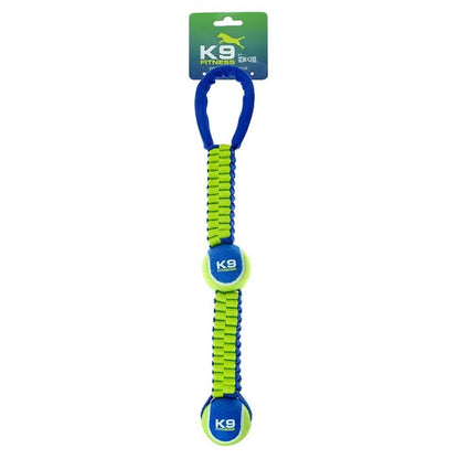 Fitness Tennis Doble Nylon Twist Tug para Perros Zeus 25cm