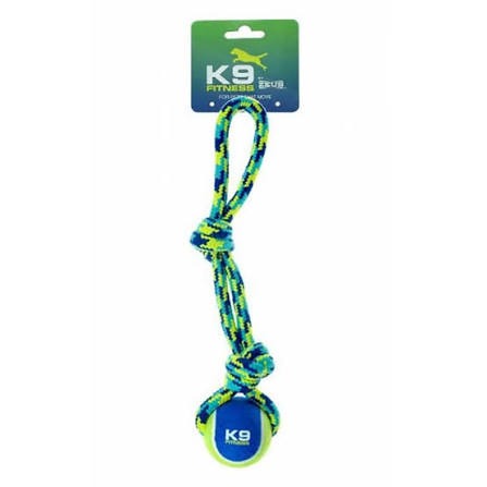 Zeus Fitness Tennis Cuerda Tug para Perros 43cm