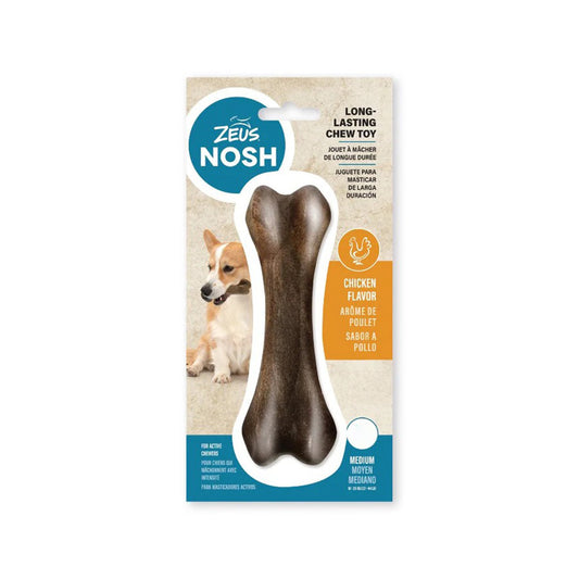 Zeus Nosh Strong Hueso, Pollo S, 11cm