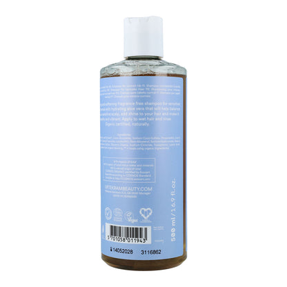 Champú sin fragancia Urtekram 500 ml