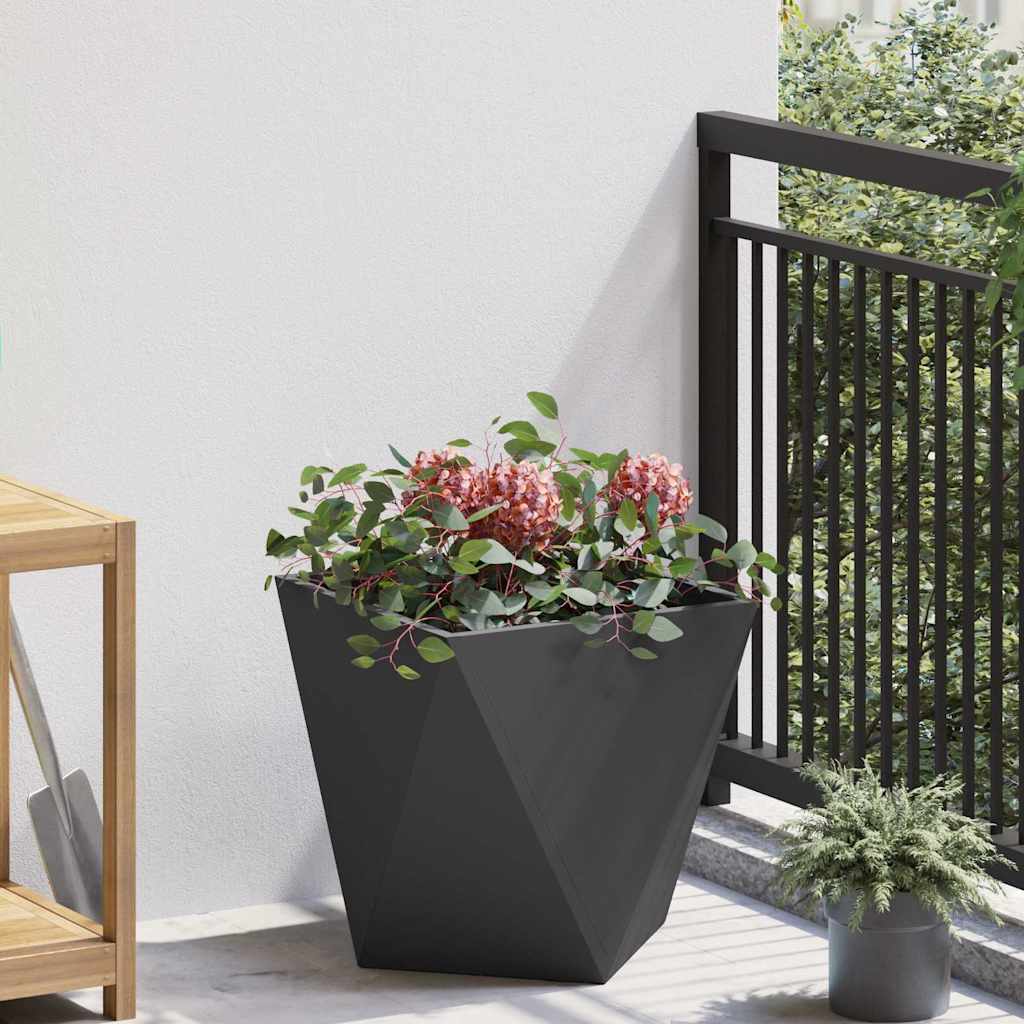 Jardinera Negro 40 X 40 X 40 Cm Acero_1