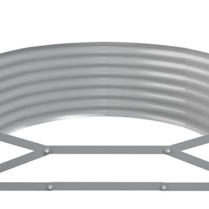 Jardinera Arriate Acero Galvanizado Marrón 322x100x36cm_4