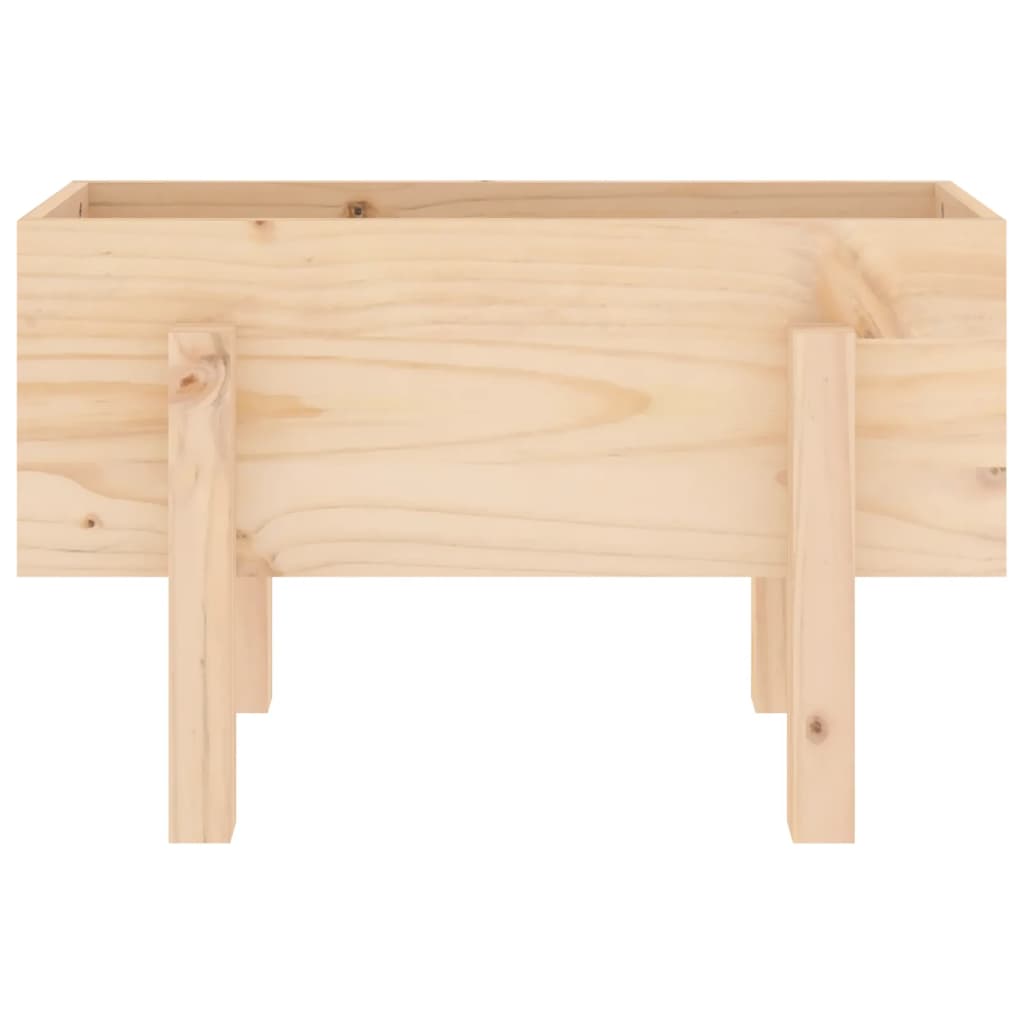 Jardinera Madera Maciza De Pino 62x30x38 Cm_4