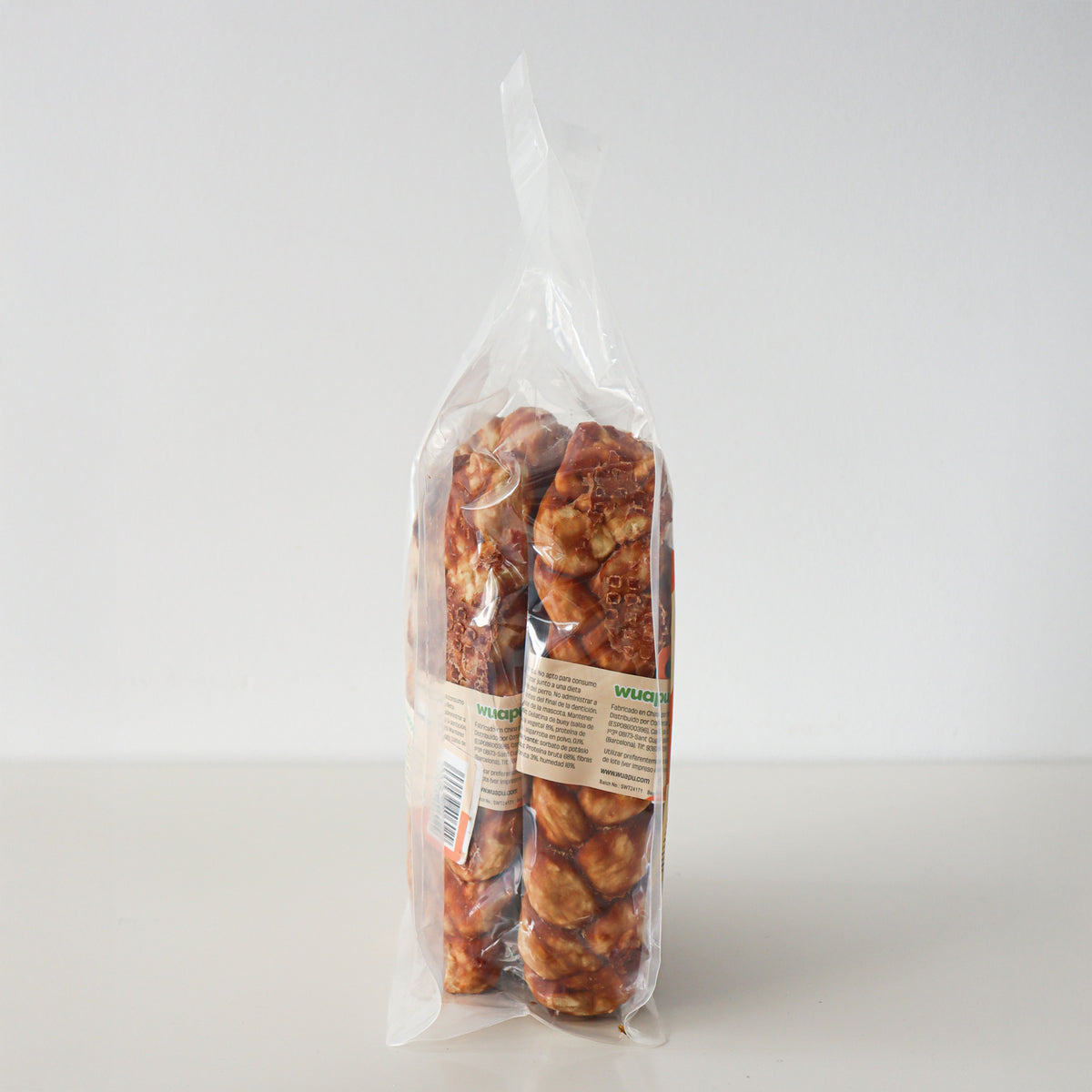 8u Snacks Colágeno Para Perro Grande, De Gelatina De Buey Y Pollo, Bolsa De 8u Trenzas L (150gr/u Aprox)_3
