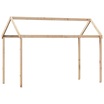 Techo De Cama Infantil Madera Maciza Pino 217x85,5x154 Cm_5