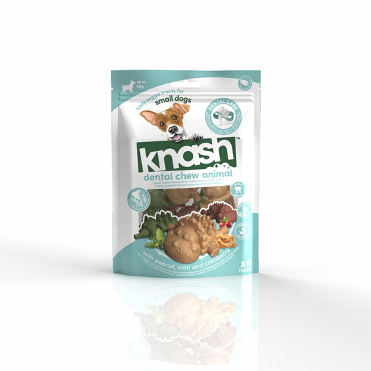 Knash Snack Dental Animales Para Perro S 2 Boslas X 6 Uds_0