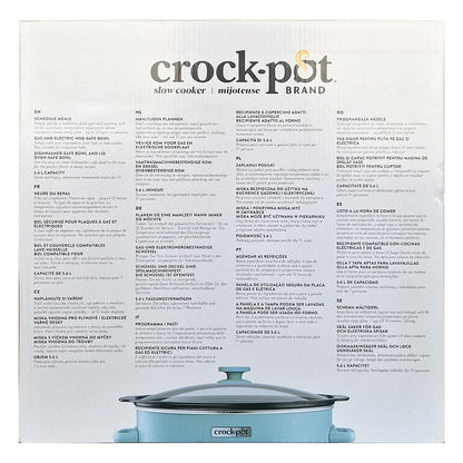 Crock-Pot Olla de Presión Lenta Digital 5,6L TIME SELECT 7+personas CSC121X