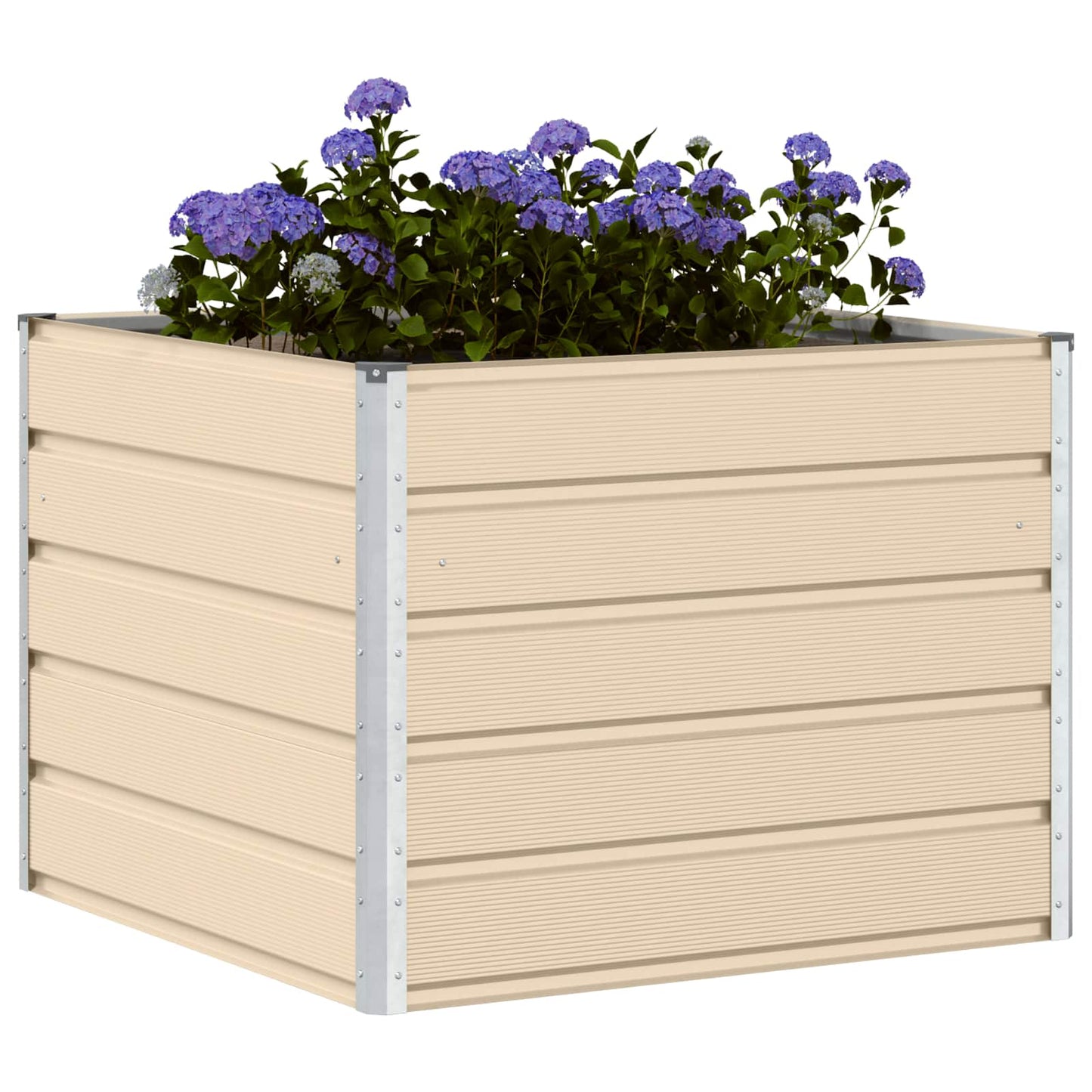 Jardinera Marfil 100 X 100 X 75 Cm Acero_2