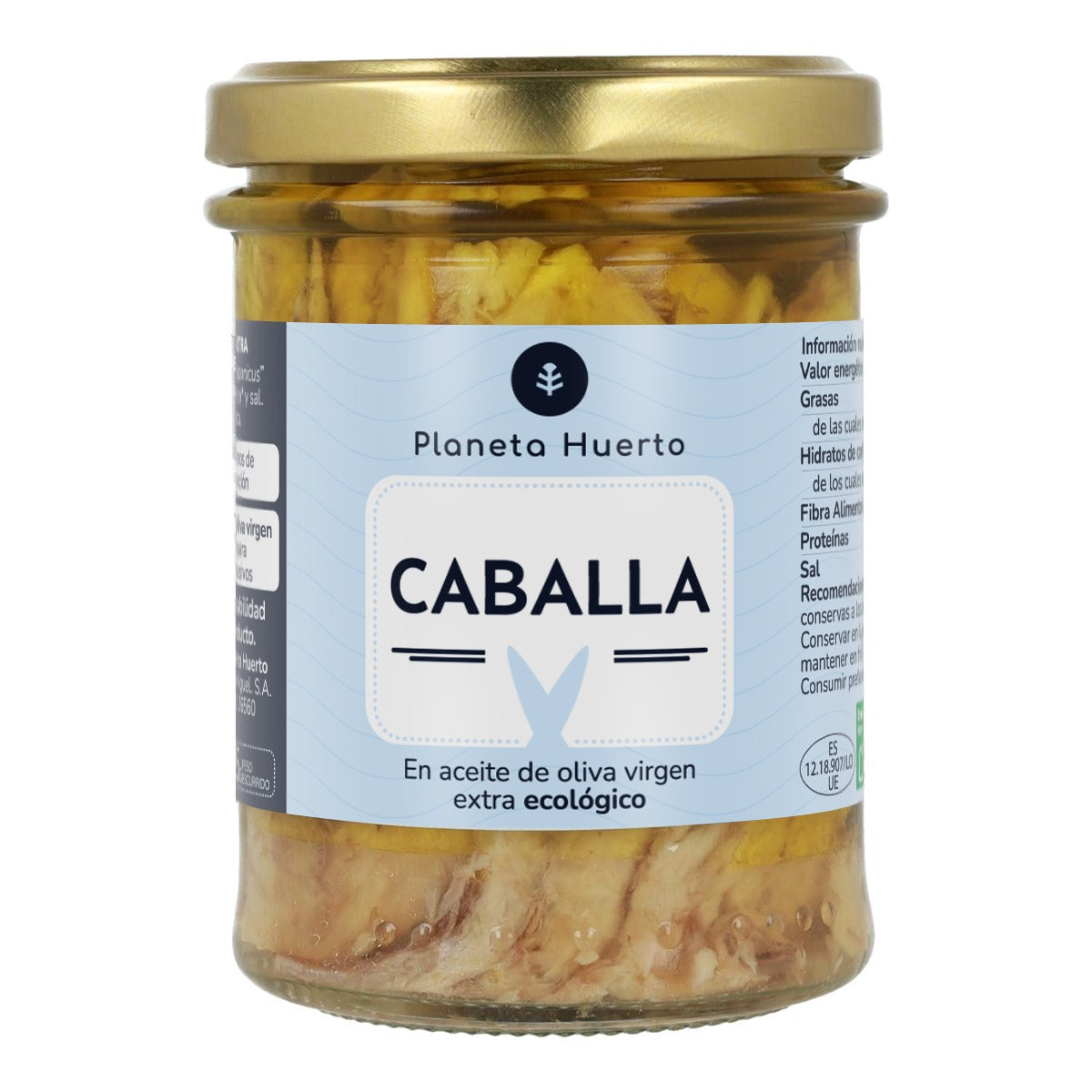 Pack Melva, Caballa, Bonito y Sardinas en aceite de oliva virgen ECO, Planeta Huerto