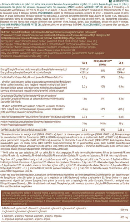 Vegan Protein 2 Kg Avellana_5