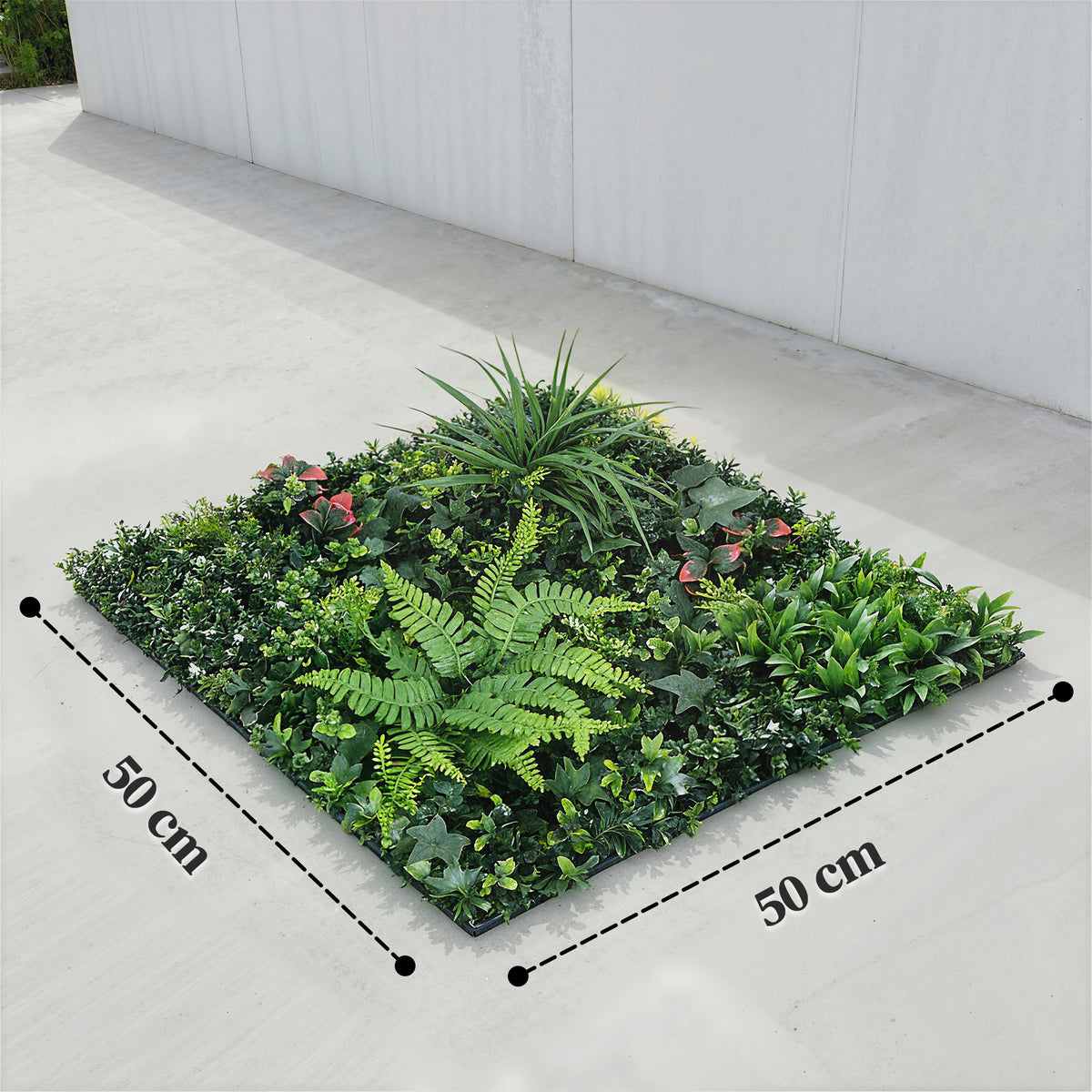 Seto Artificial Outsunny Pe Verde 50x50x8 Cm_2