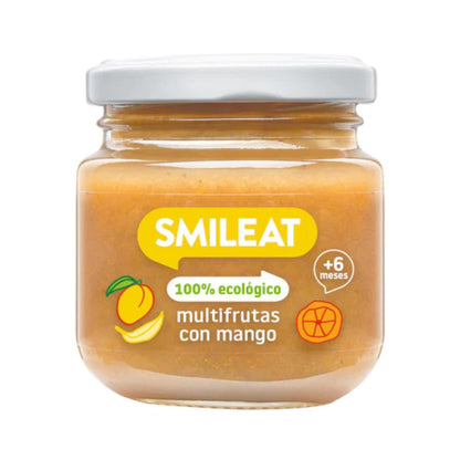 Pack Tarritos de Frutas +6 Meses Smileat 5 uds de 130 g