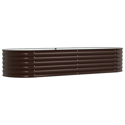 Cama Elevada Marrón 240 X 80 X 44 Cm Acero_0
