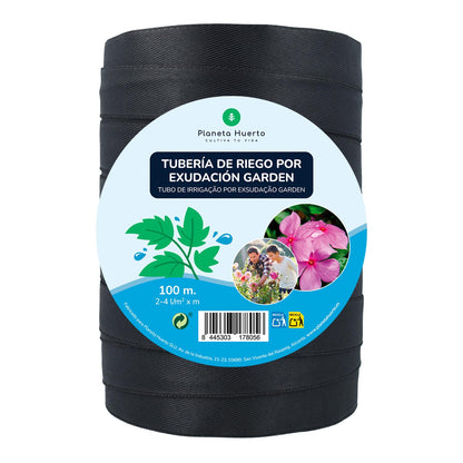 Tubería de Riego por Exudación en Rollo Garden Planeta Huerto 100 m