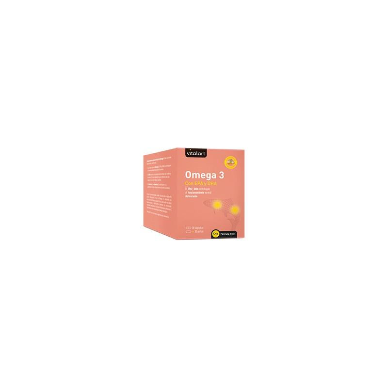 VITALART OMEGA 3 Nature s Plus 30 perlas+30 capsulas