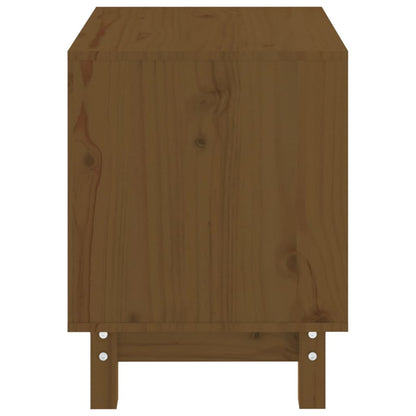 Cama Para Perros Madera Maciza Pino Marrón Miel 50x40x52 Cm_4