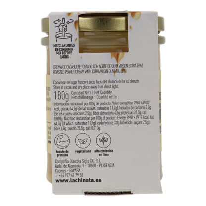 Crema de Cacahuete con Aove  La Chinata 180 g