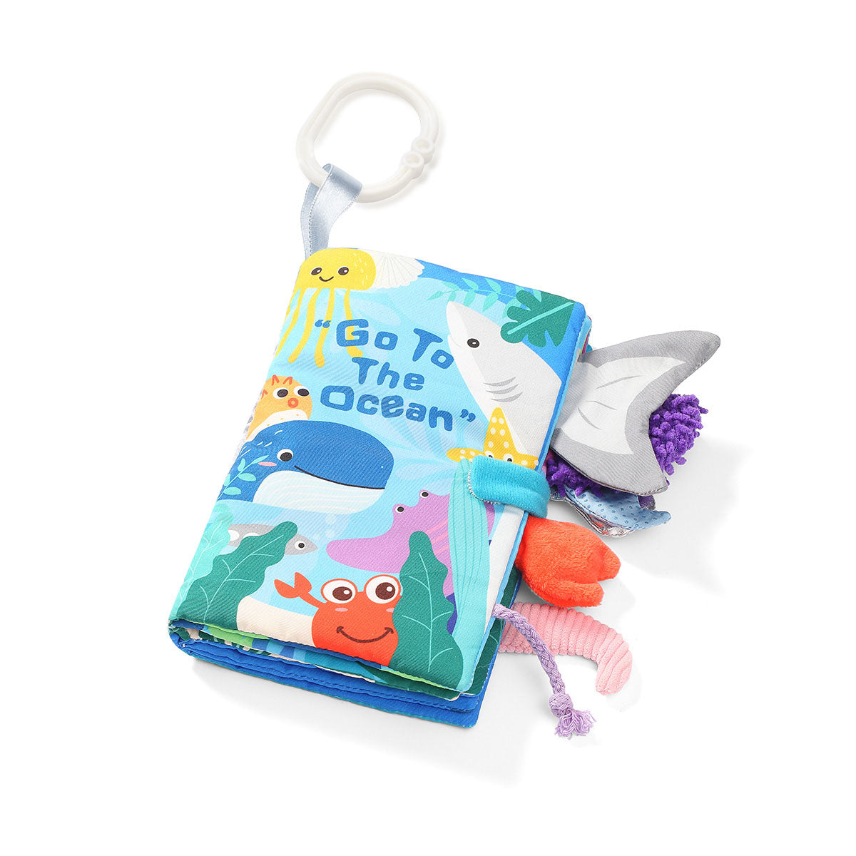 Libro Blando De Actividades Sensorial Go To The Ocean_0