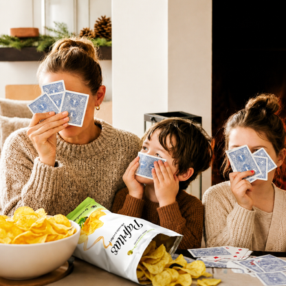 Patatas Fritas Artesanas | Pack Patatas Con Aceite De Oliva Virgen | 5x120g Bolsas Con Sal Marina + 5x14og Sin Sal_4