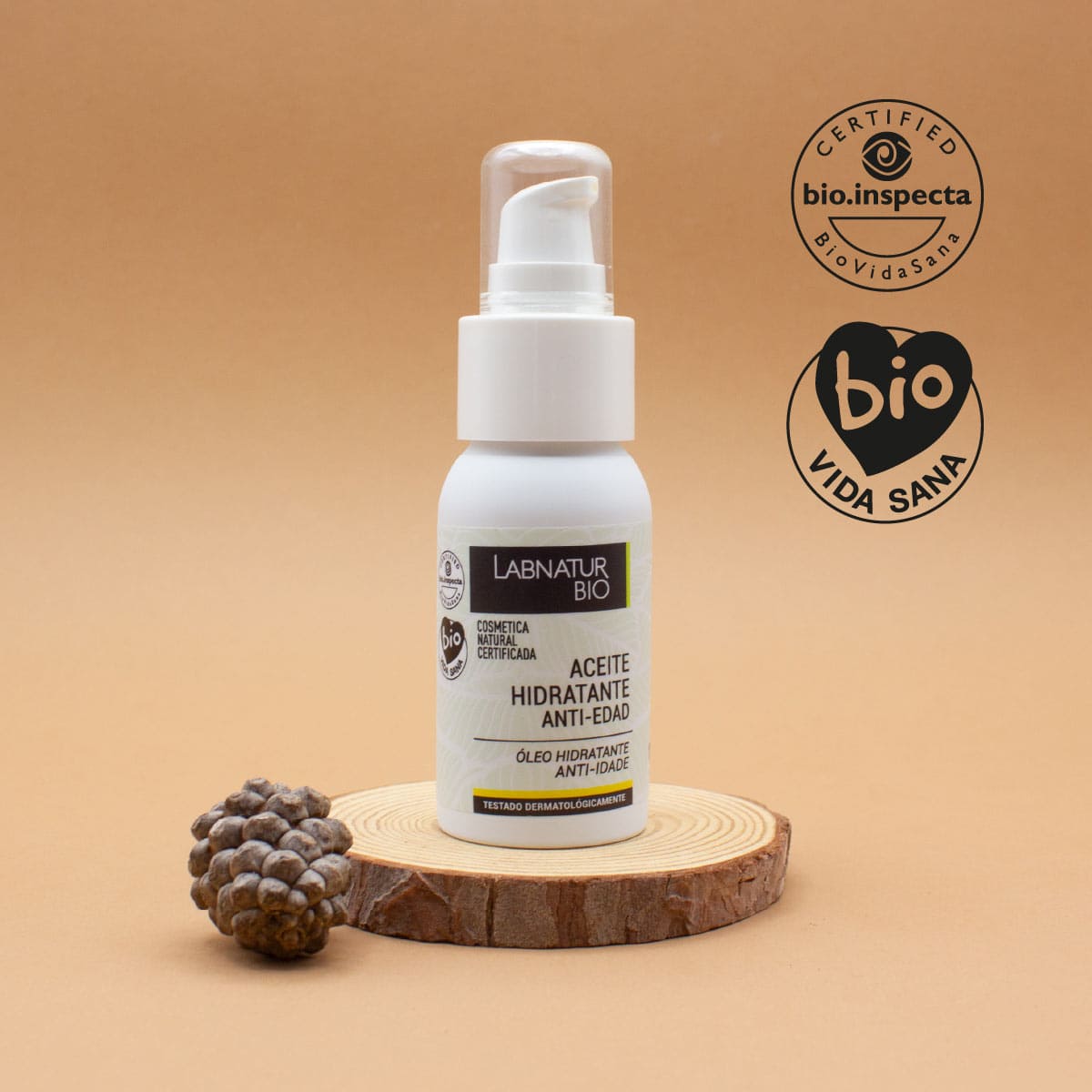 Aceite Hidratante Antiedad Labnatur Bio 50 ml | Caléndula, Jojoba y Aguacate | Nutrición, Firmeza y Elasticidad | Vegano_1