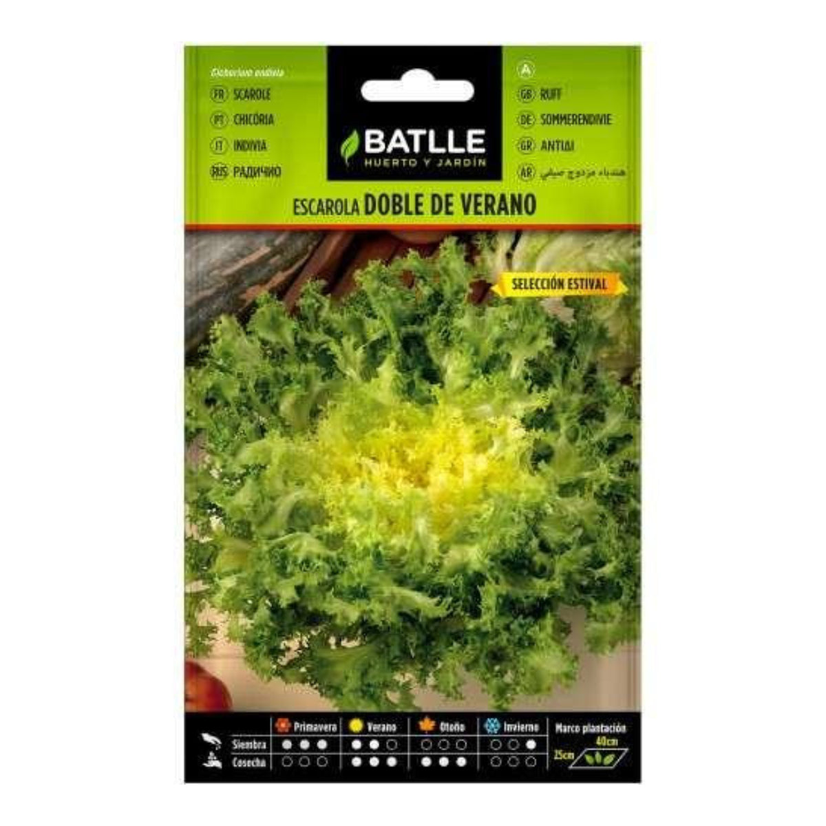 Semillas de Escarola doble verano Batlle