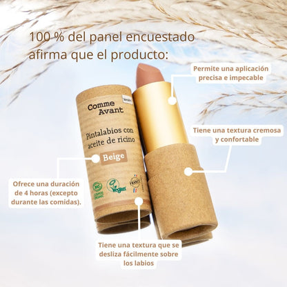 Pintalabios con aceite de ricino Teja Comme Avant 4 g