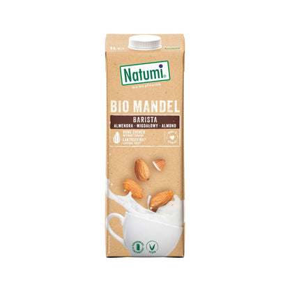 Pack 8x Bebida Almendra Barista BIO Natumi 1L