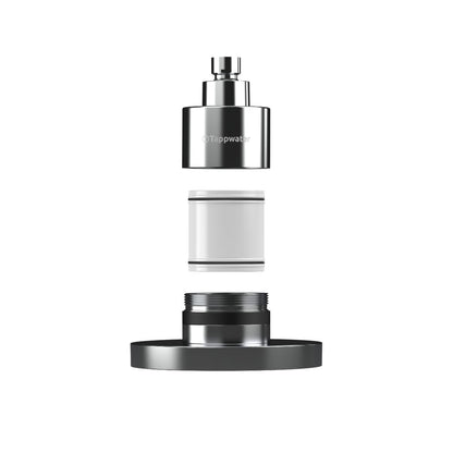 Pack anual Cabezal de ducha con filtro ShowerPro Rain SMR Tappwater (Reacondicionado)