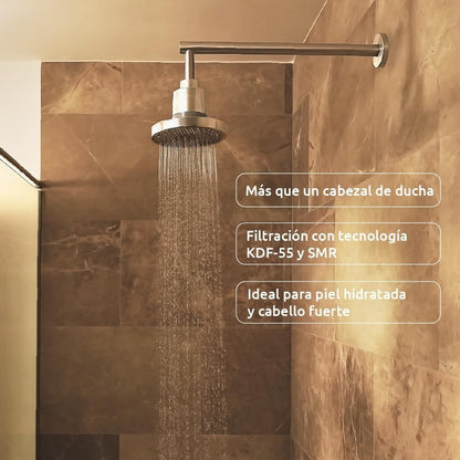 Pack anual Cabezal de ducha con filtro ShowerPro Rain SMR Tappwater (Reacondicionado)
