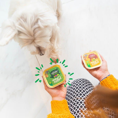 Tarrina de comida húmeda para perros con cordero y ternera sin cereales | Edgard &amp; Cooper 150 g