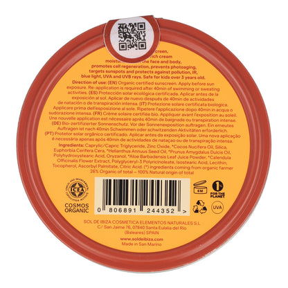 Crema Solar SPF30 BIO 100 gr