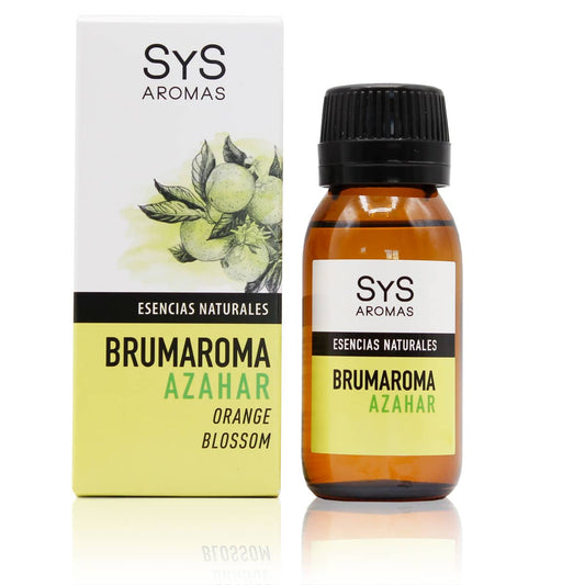 Esencia Hidrosoluble Azahar SYS Aromas 50 ml | Aroma Floral y Mediterráneo | Para Humidificadores y Difusores_0