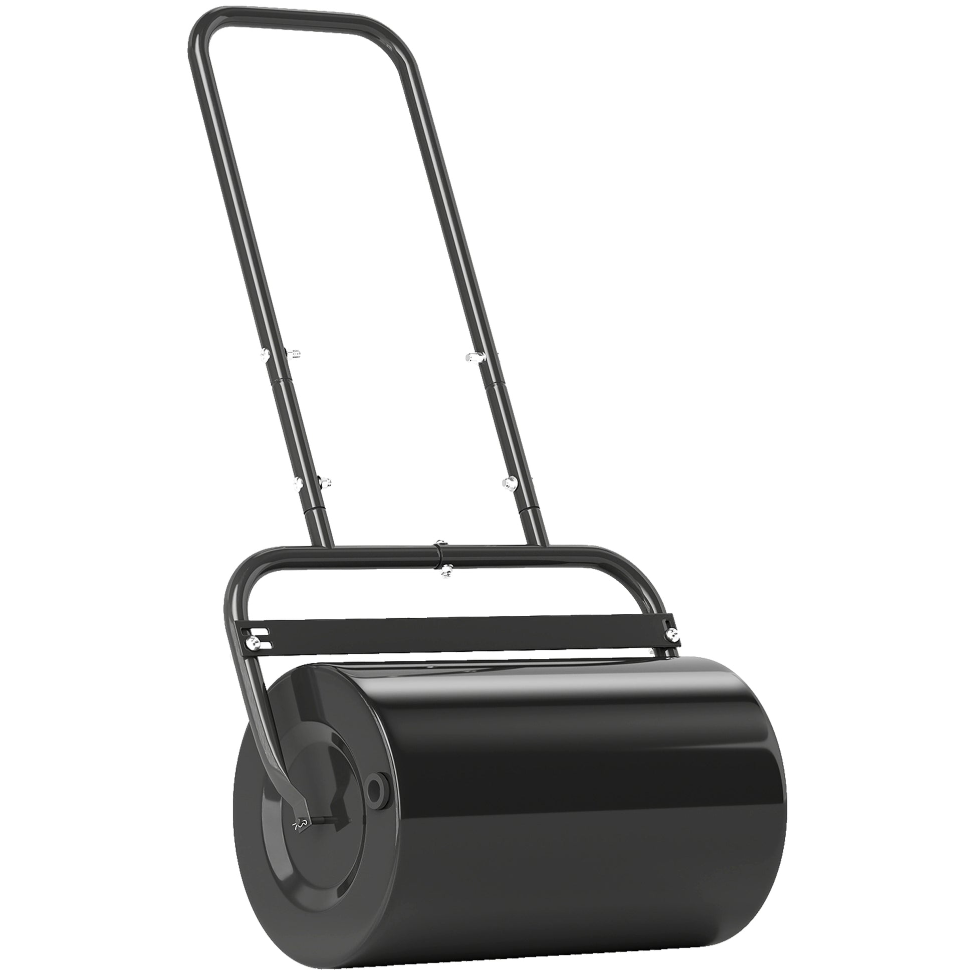 Outsunny Rodillo Para Césped Ancho 58cm Ø32cm De 38l Con Mango En U Negro_0