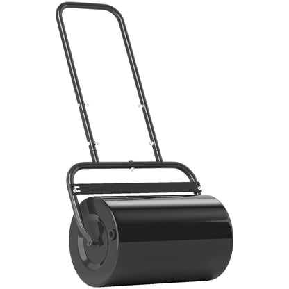 Outsunny Rodillo Para Césped Ancho 58cm Ø32cm De 38l Con Mango En U Negro_0